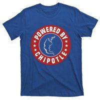 Funny Powered By Chipotle Design Chili Pepper Cute Gift T-Shirt