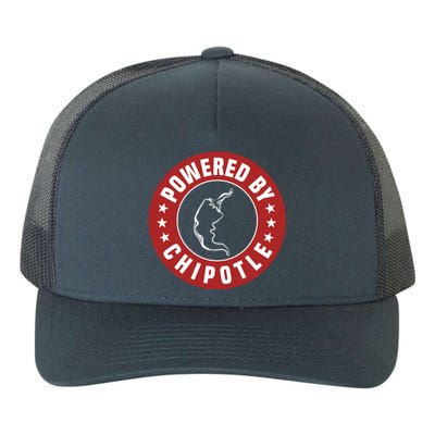 Funny Powered By Chipotle Design Chili Pepper Cute Gift Yupoong Adult 5-Panel Trucker Hat