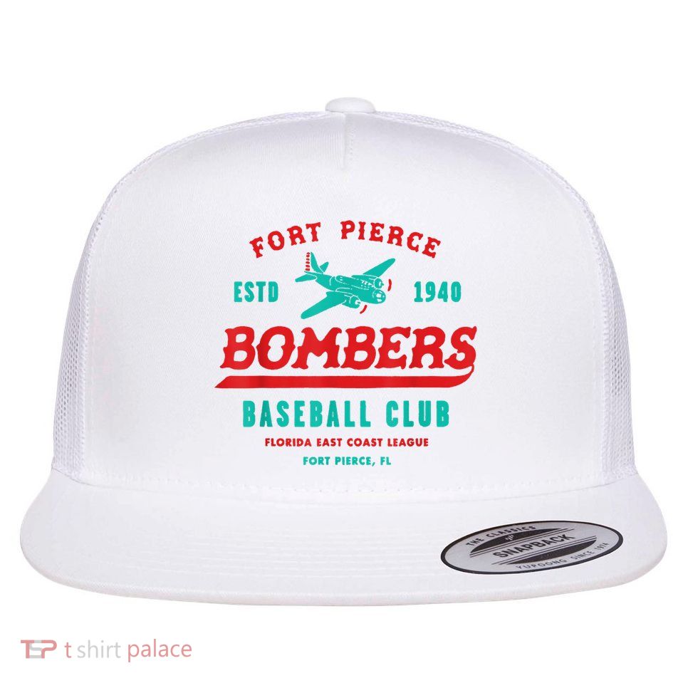 Fort Pierce Bombers Baseball Club Vintage Flatbill Hat