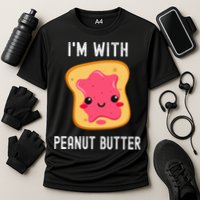 Funny Peanut Butter Jelly Matching Couples His & Hers Cooling Performance Crew T-Shirt