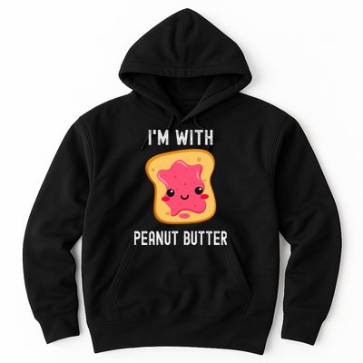 Funny Peanut Butter Jelly Matching Couples His & Hers Hoodie