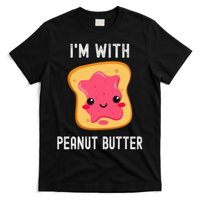 Funny Peanut Butter Jelly Matching Couples His & Hers T-Shirt