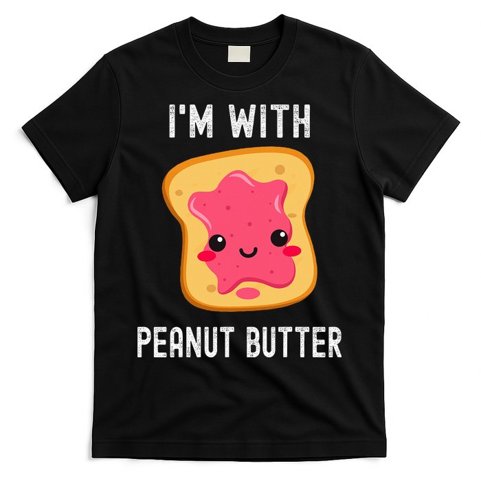Funny Peanut Butter Jelly Matching Couples His & Hers T-Shirt