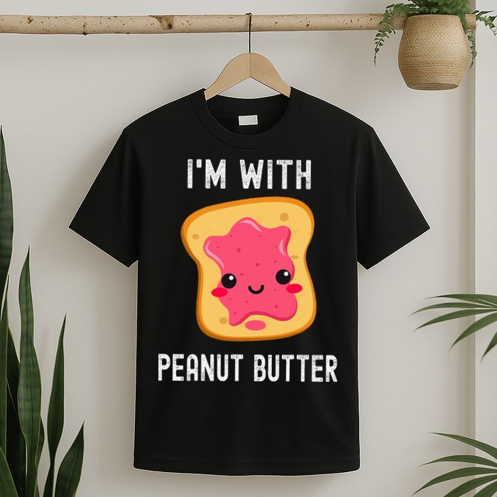 Funny Peanut Butter Jelly Matching Couples His & Hers T-Shirt