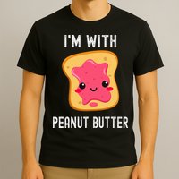 Funny Peanut Butter Jelly Matching Couples His & Hers T-Shirt