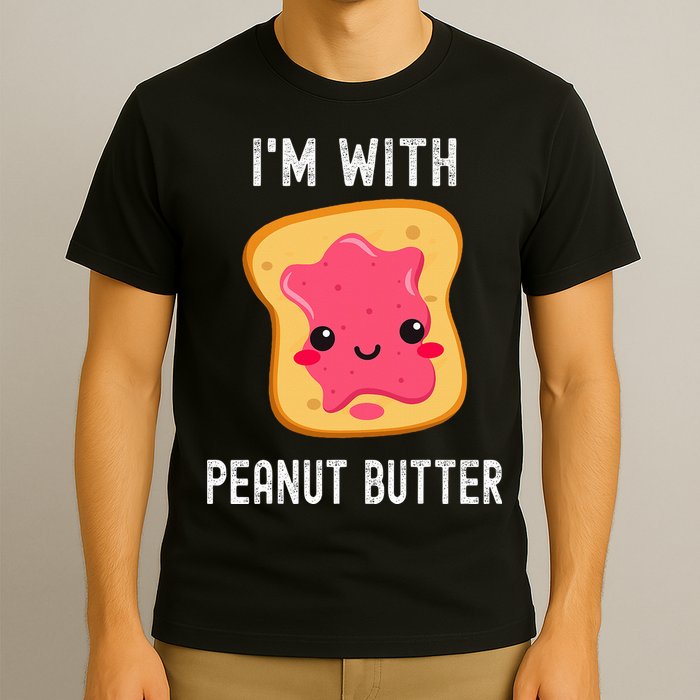Funny Peanut Butter Jelly Matching Couples His & Hers T-Shirt