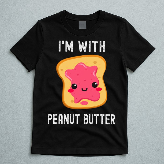 Funny Peanut Butter Jelly Matching Couples His & Hers T-Shirt