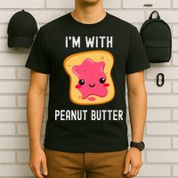 Funny Peanut Butter Jelly Matching Couples His & Hers T-Shirt