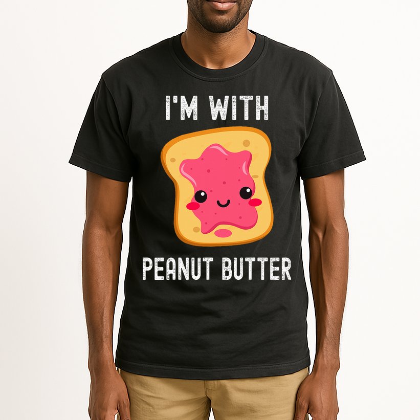 Funny Peanut Butter Jelly Matching Couples His & Hers Tall T-Shirt