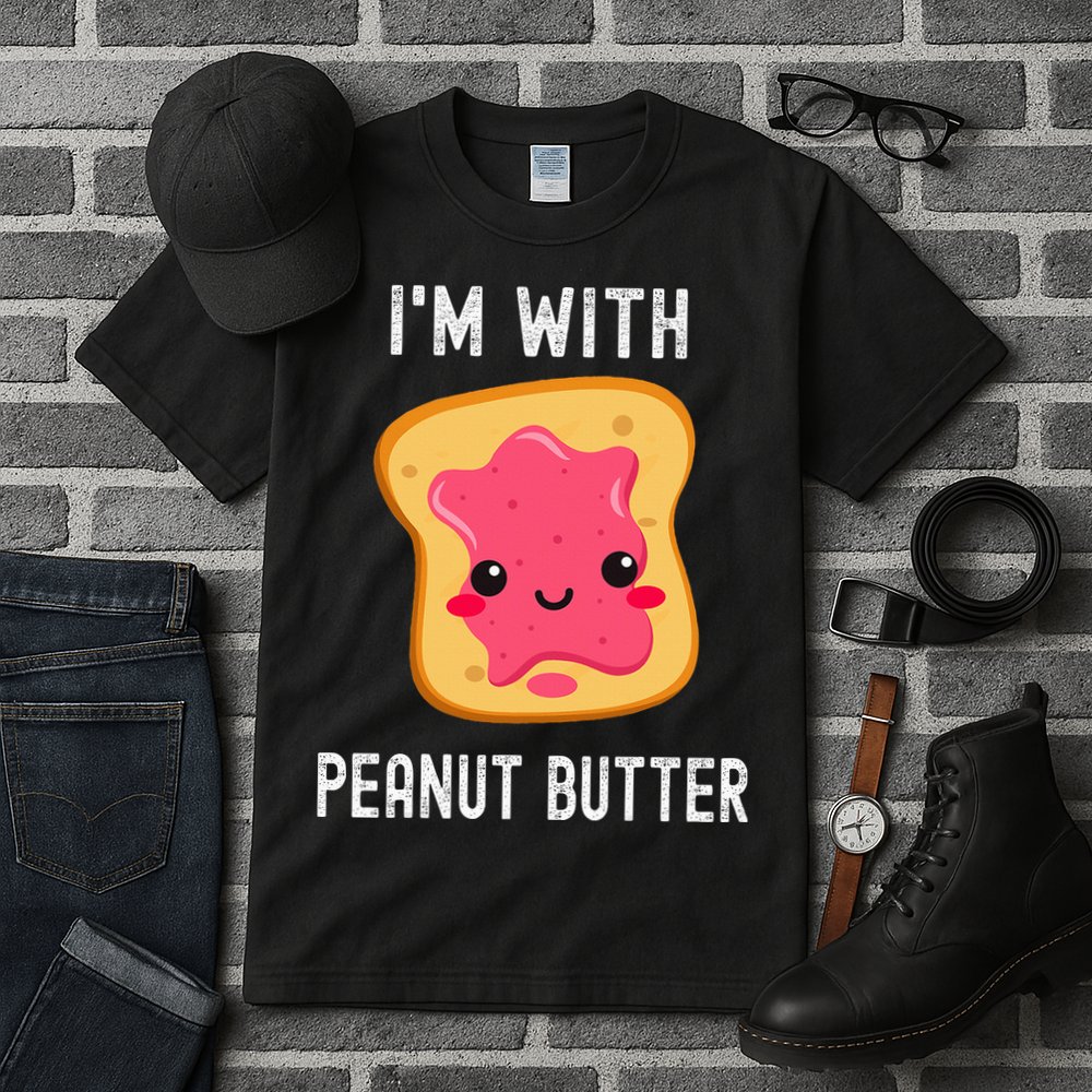 Funny Peanut Butter Jelly Matching Couples His & Hers Tall T-Shirt
