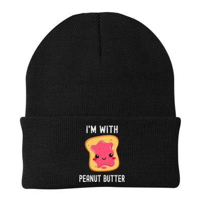 Funny Peanut Butter Jelly Matching Couples His & Hers Beanie