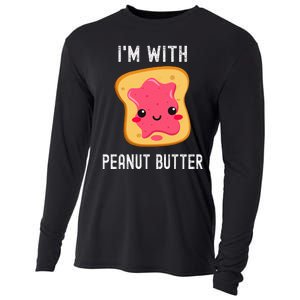 Funny Peanut Butter Jelly Matching Couples His & Hers Cooling Performance Long Sleeve Crew