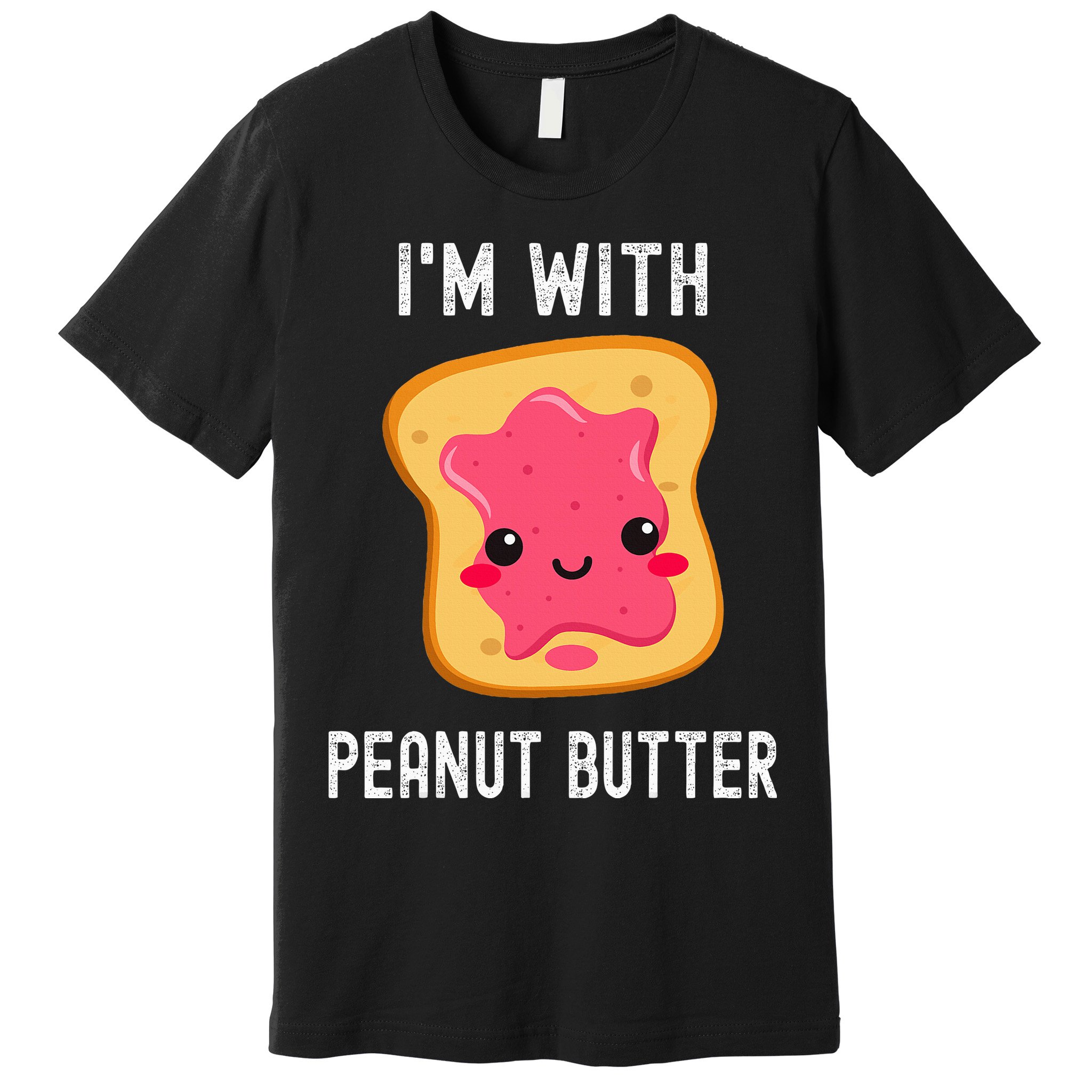 Funny Peanut Butter Jelly Matching Couples His & Hers Premium T-Shirt