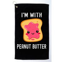 Funny Peanut Butter Jelly Matching Couples His & Hers Golf Towel