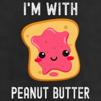 Funny Peanut Butter Jelly Matching Couples His & Hers Golf Towel