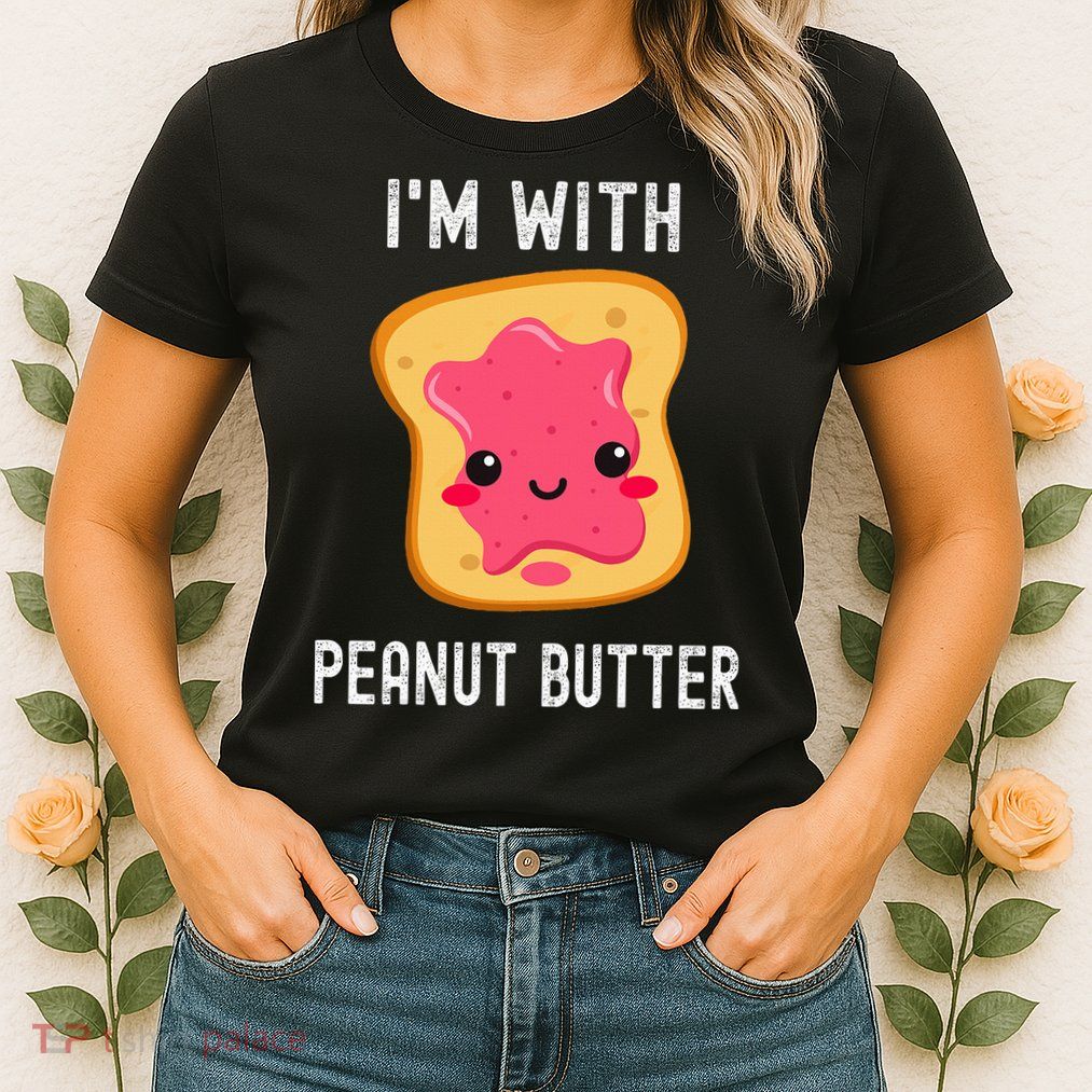 Funny Peanut Butter Jelly Matching Couples His & Hers Womens T-Shirt