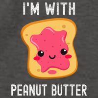 Funny Peanut Butter Jelly Matching Couples His & Hers Vector Backpack