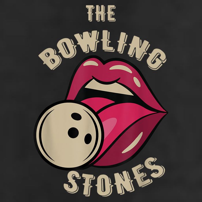 Funny Pun Bowling Stone 7 Panel Mesh Trucker Snapback Hat
