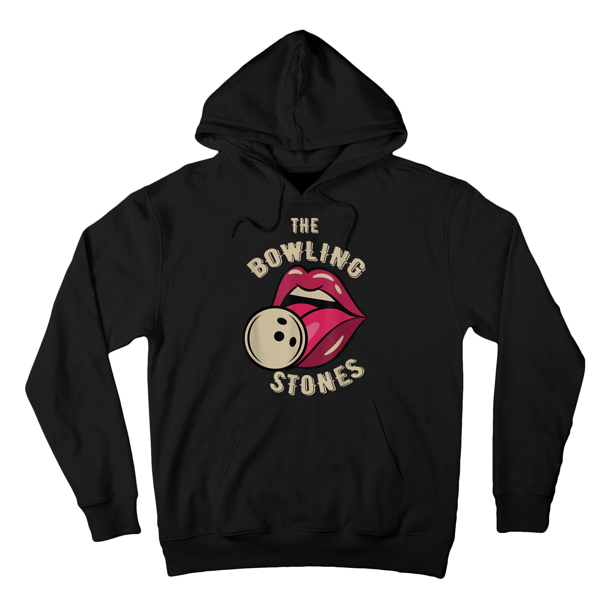 Funny Pun Bowling Stone Tall Hoodie