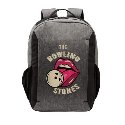 Funny Pun Bowling Stone Vector Backpack