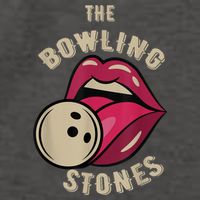 Funny Pun Bowling Stone Vector Backpack
