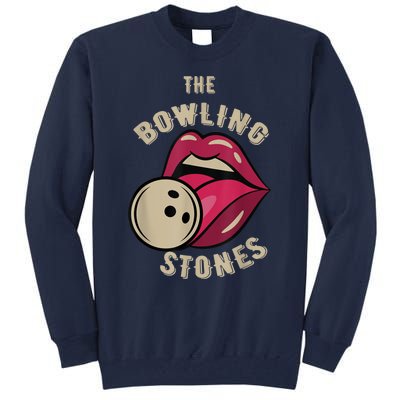 Funny Pun Bowling Stone Tall Sweatshirt