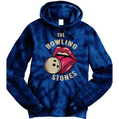 Funny Pun Bowling Stone Tie Dye Hoodie