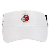 Funny Pun Bowling Stone Adult Drive Performance Visor