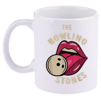 Funny Pun Bowling Stone 11oz C Handle Ceramic Mug