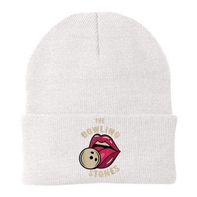 Funny Pun Bowling Stone Knit Cap Winter Beanie