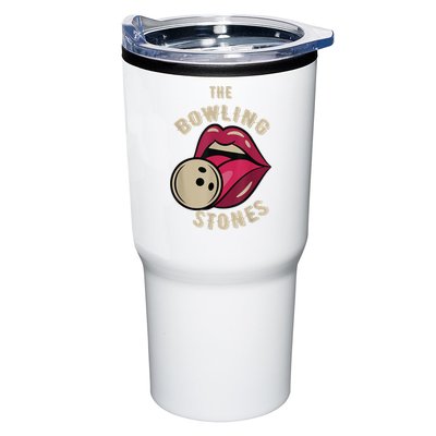 Funny Pun Bowling Stone Tumbler