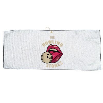 Funny Pun Bowling Stone Large Microfiber Waffle Golf Towel
