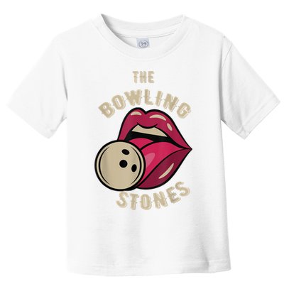 Funny Pun Bowling Stone Toddler T-Shirt