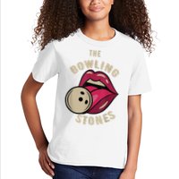 Funny Pun Bowling Stone Kids T-Shirt