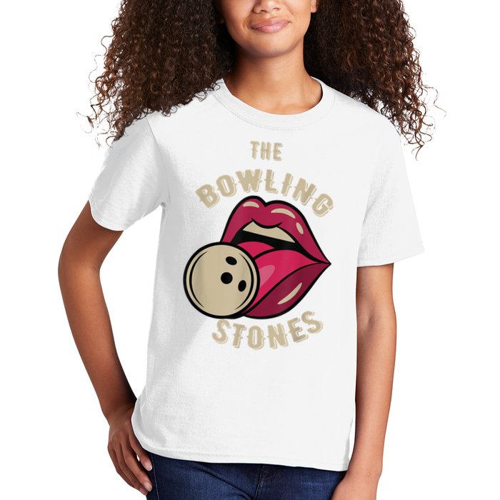 Funny Pun Bowling Stone Kids T-Shirt