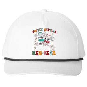 Funny Poppin Bottles For The New Year Icu Nurse Propofol Crna Snapback Five-Panel Rope Hat