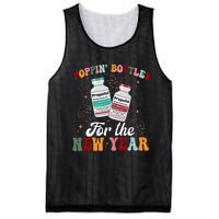 Funny Poppin Bottles For The New Year Icu Nurse Propofol Crna Mesh Reversible Basketball Jersey Tank