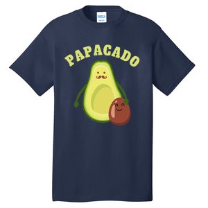 Funny Papacado Best Dad Fathers Day Tall T-Shirt