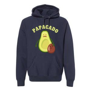 Funny Papacado Best Dad Fathers Day Premium Hoodie