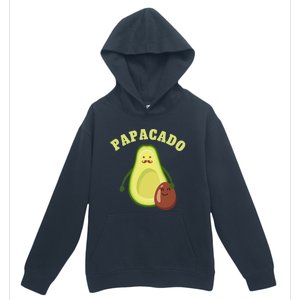 Funny Papacado Best Dad Fathers Day Urban Pullover Hoodie