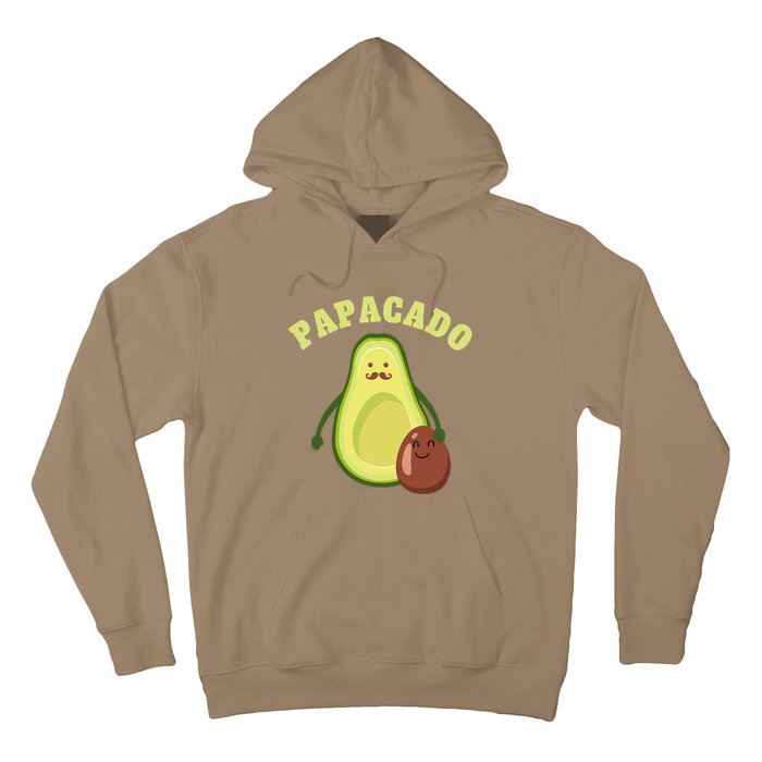 Funny Papacado Best Dad Fathers Day Hoodie