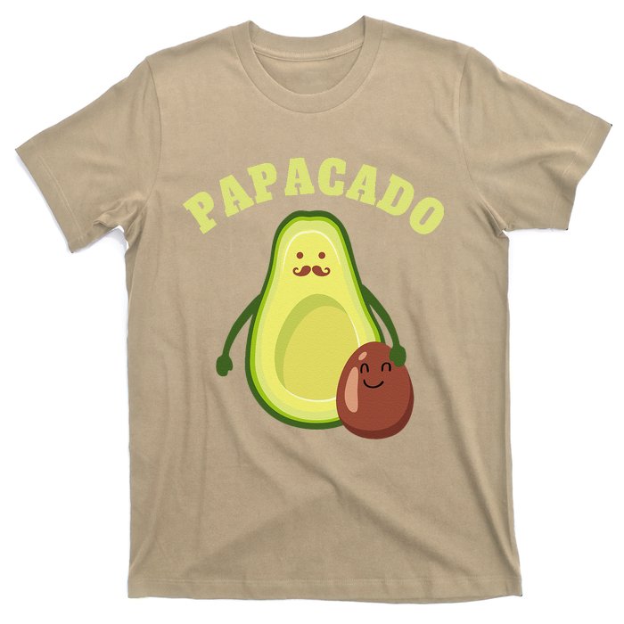 Funny Papacado Best Dad Fathers Day T-Shirt