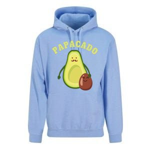 Funny Papacado Best Dad Fathers Day Unisex Surf Hoodie