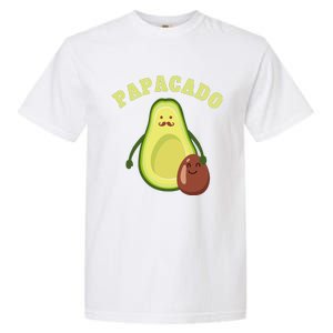 Funny Papacado Best Dad Fathers Day Garment-Dyed Heavyweight T-Shirt