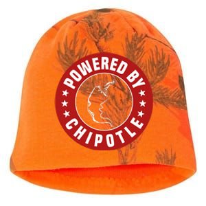 Funny Powered By Chipotle Design Chili Pepper Kati - Camo Knit Beanie