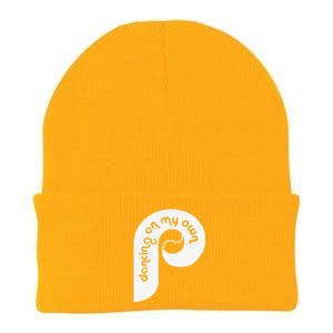 Funny Philadelphia Baseball I Keep Dancing On My Knit Cap Winter Beanie