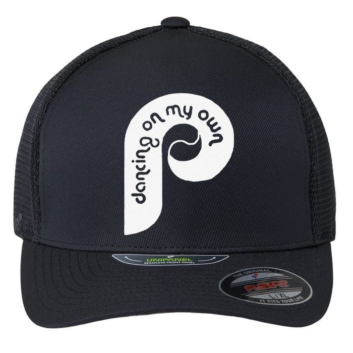 Funny Philadelphia Baseball I Keep Dancing On My Flexfit Unipanel Trucker Cap