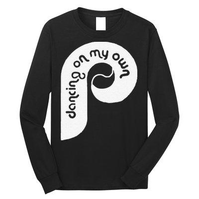 Funny Philadelphia Baseball I Keep Dancing On My Long Sleeve Shirt
