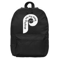 Funny Philadelphia Baseball I Keep Dancing On My 16 in Basic Backpack
