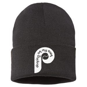 Funny Philadelphia Baseball I Keep Dancing On My Sustainable Knit Beanie